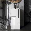 Kartell LAUFEN lavabo freestanding da pavimento, H811331D021111, Kartell LAUFEN bianco/nero [Lavabi > Lavabi a Pavimento]