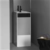 Kartell LAUFEN lavabo freestanding da pavimento, H811331D031111, Kartell LAUFEN bianco/nero/grigio [Lavabi > Lavabi a Pavimento]