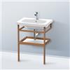 Duravit DuraStyle struttura per mobile a vista, DS988102277, DuraStyle noce americano/bianco finitura a specchio [Mobili da Bagno > Mobili Complementari]