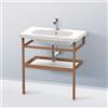 Duravit DuraStyle struttura per mobile a vista, DS988202277, DuraStyle noce americano/bianco finitura a specchio [Mobili da Bagno > Mobili Complementari]