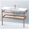 Duravit DuraStyle struttura per mobile a vista, DS988402277, DuraStyle noce americano/bianco finitura a specchio [Mobili da Bagno > Mobili Complementari]