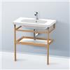 Duravit DuraStyle struttura per mobile a vista, DS988202276, DuraStyle rovere europeo/bianco finitura a specchio [Mobili da Bagno > Mobili Complementari]