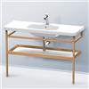 Duravit DuraStyle struttura per mobile a vista, DS988402276, DuraStyle rovere europeo/bianco finitura a specchio [Mobili da Bagno > Mobili Complementari]