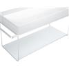 Duravit inserto in vetro per consolle in metallo per lavabi DuraSquare, 0099678300, DuraSquare bianco [Mobili da Bagno > Accessori per Mobili da Bagno]