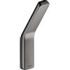 AXOR Universal Softsquare gancio portasciugamani, 42801330, Universal Softsquare nero cromato [Accessori Bagno > Portasciugamani]