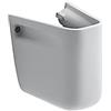 Duravit D-Code semicolonna, 0857170000, D-Code bianco [Lavabi > Accessori Lavabo]