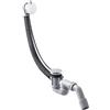 AXOR set scarico e troppopieno set completo, 58316000, Flexaplus cromo [Rubinetteria Bagno > Sistemi di Scarico]