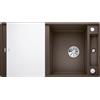Blanco Axia lavello da cucina, 523236, III 5 S-F Axia caffè opaco [Lavelli da Cucina > per Base Sottolavello a partire da 50 cm]