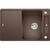 Blanco Axia lavello da cucina, 523204, III 45 S-F Axia caffè opaco [Lavelli da Cucina > per Base Sottolavello a partire da 45 cm]