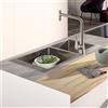 hansgrohe S71 lavello da cucina, 43309800, S711-F655 S71 acciaio inox spazzolato [Lavelli da Cucina > per Base Sottolavello a partire da 80 cm]