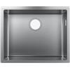 hansgrohe S71 lavello da cucina, 43427800, S719-U500 S71 acciaio inox spazzolato [Lavelli da Cucina > per Base Sottolavello a partire da 60 cm]