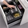 Blanco AktivBio coperchio, 524219, Select; Select Orga; Flexon nero [Portarifiuti > Accessori per Portarifiuti]