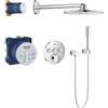 Grohe SmartControl sistema doccia, miscelatore monocomando, 34709000, SmartControl; Rainshower SmartActive cromo [Rubinetteria Bagno > Sistemi Doccia da Incasso]