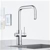 Grohe Blue Home rubinetto da cucina, con sistema di filtraggio, estraibile, orientabile, 31543000, Blue Home cromo [Rubinetti da Cucina]