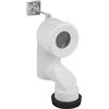 Grohe Universal gomito di collegamento, per WC a pavimento L: 25 Ø 9 cm, 39551000, Universal nero/bianco [Rubinetteria Bagno > Sistemi di Scarico]