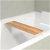 RIHO Bamboo vassoio porta oggetti vasca, 207004, Bamboo bambù/bianco [Accessori Bagno > Vassoi Porta Oggetti Vasca]