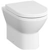 VitrA Integra WC a pavimento con VitrAFlush 2.0, 7059B003-0075, Integra bianco [WC > WC a Pavimento]