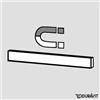 Duravit striscia magnetica per armadietto a specchio, UV970900000, Universal acciaio inox levigato [Armadietti a Specchio > Accessori per Armadietti a Specchio]