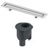 TECE drainline corpo incasso per canalina doccia DN 70, 650700+650003, drainline [Canaline Doccia e Scarichi Bagno > Canaline Doccia]