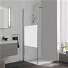 HSK Aperto anta fissa laterale, per anta basculante con lato fisso, 2830090-41-1000#Li, Aperto [Box Doccia > Pannelli Laterali]