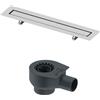 TECE drainline corpo incasso per canalina doccia DN 70, 651200+650001, drainline [Canaline Doccia e Scarichi Bagno > Canaline Doccia]