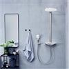 Hansa Emotion colonna doccia con termostatico, 5865017282, Emotion cromo/bianco [Rubinetteria Bagno > Colonne Doccia]