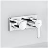 Hansa Designo Style miscelatore monocomando, per vasca e doccia, 44519583, Designo Style cromo [Rubinetteria Bagno > Rubinetteria Doccia]