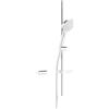 Hansa Activejet set doccia con asta saliscendi, 3 tipi di getto, 84370130, Activejet cromo/grigio [Rubinetteria Bagno > Set Doccia]