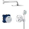 Grohe Grohtherm SmartControl sistema doccia, termostatico, 34743000, Grohtherm SmartControl; Rainshower Cosmopolitan cromo [Rubinetteria Bagno > Sistemi Doccia]