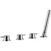Avenarius Linie 280 rubinetto bordo vasca, miscelatore a due comandi, 2806175010, Linie 280 cromo [Rubinetteria Bagno > Rubinetteria Vasca]