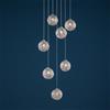 Catellani & Smith Sweet Light Chandelier lampada a sospensione, G4, CSL7QL, Sweet Light; Fil de Fer [Lampade per Interni > Lampade a Sospensione]