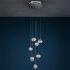 Catellani & Smith Sweet Light Chandelier lampada a sospensione, G4, CSL7CL, Sweet Light; Fil de Fer [Lampade per Interni > Lampade a Sospensione]