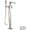 Dornbracht LULU rubinetto vasca a pavimento, miscelatore monocomando, 25863710-06, LULU platino opaco [Rubinetteria Bagno > Rubinetteria Vasca]