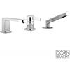 Dornbracht LULU rubinetto bordo vasca, miscelatore monocomando, 27412710-00, LULU cromo [Rubinetteria Bagno > Rubinetteria Vasca]