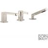 Dornbracht LULU rubinetto bordo vasca, miscelatore monocomando, 27412710-06, LULU platino opaco [Rubinetteria Bagno > Rubinetteria Vasca]