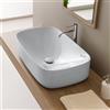 Scarabeo Moon lavabo da appoggio, 5502BK, Moon bianco [Lavabi > Lavabi da Appoggio]