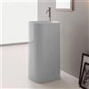 Scarabeo Moon lavabo freestanding da pavimento, 5510BK, Moon bianco [Lavabi > Lavabi a Pavimento]