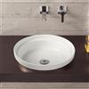 Scarabeo Mizu lavabo da incasso, 9006BK, Mizu bianco [Lavabi > Lavabi da Incasso]