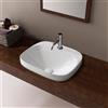 Scarabeo Moon lavabo da incasso, 5511BK, Moon bianco [Lavabi > Lavabi da Incasso]
