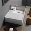Scarabeo Teorema 2.0 lavabo sospeso, 5117BK, Teorema 2.0 bianco [Lavabi > Lavabi Sospesi]