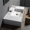 Scarabeo Teorema 2.0 lavabo sospeso, 5123, Teorema 2.0 bianco [Lavabi > Lavabi Sospesi]