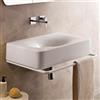 Scarabeo Fuji lavabo sospeso, 6002BK, Fuji bianco [Lavabi > Lavabi Sospesi]
