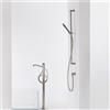 Bossini Inox set doccia, 1 tipo di getto, IND002P00075005, Inox acciaio inox spazzolato [Rubinetteria Bagno > Set Doccia]