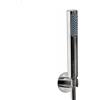 Bossini Inox set doccia con supporto, 1 tipo di getto, INC003C00075005, Inox acciaio inox spazzolato [Rubinetteria Bagno > Set Doccia]