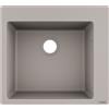 hansgrohe S51 lavello da cucina, 43312380, S510-F450 S51 grigio calcestruzzo [Lavelli da Cucina > per Base Sottolavello a partire da 60 cm]