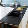 hansgrohe S51 lavello da cucina, 43315170, S510-F635 S51 nero grafite [Lavelli da Cucina > per Base Sottolavello a partire da 80 cm]