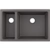 hansgrohe S51 lavello da cucina, 43433290, S510-U635 S51 grigio pietra [Lavelli da Cucina > per Base Sottolavello a partire da 80 cm]