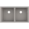 hansgrohe S51 lavello da cucina, 43434380, S510-U770 S51 grigio calcestruzzo [Lavelli da Cucina > per Base Sottolavello a partire da 90 cm]