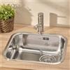 Reginox R18 lavello da cucina, R00991, 4035 OKG R18 acciaio inox levigato [Lavelli da Cucina > per Base Sottolavello a partire da 45 cm]