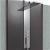 Bossini Manhattan sistema doccia da incasso, miscelatore monocomando, L00928000030008, Manhattan cromo [Rubinetteria Bagno > Sistemi Doccia da Incasso]